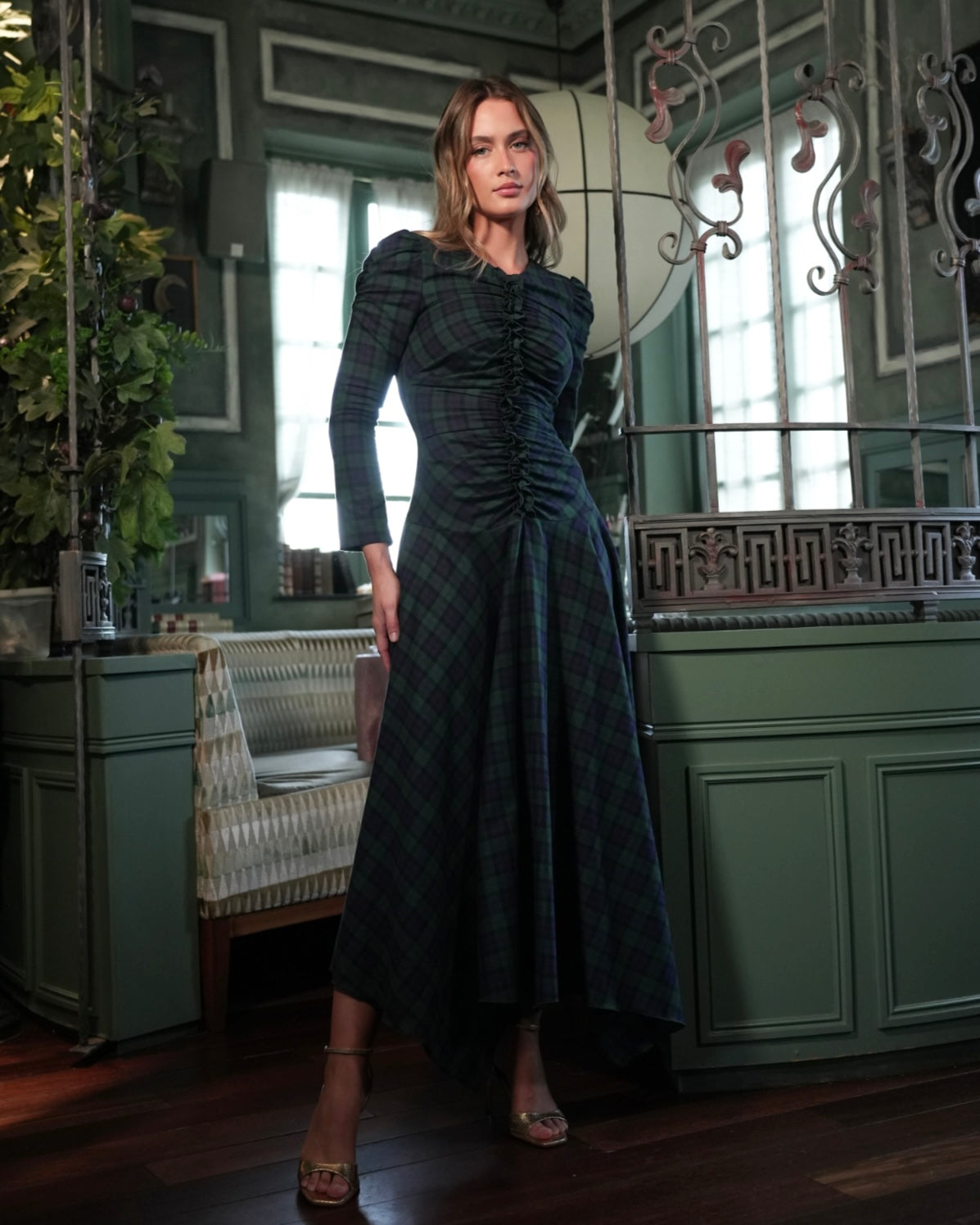 Vestido franela
